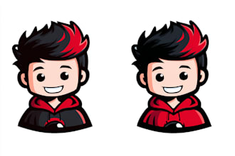 design a unique cartoon mascot logo