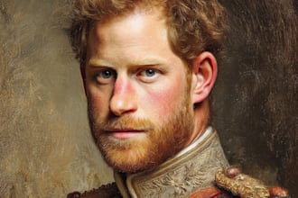 make a royal oil painted portrait of you that you can print