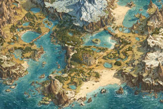 do a fantasy map for your book