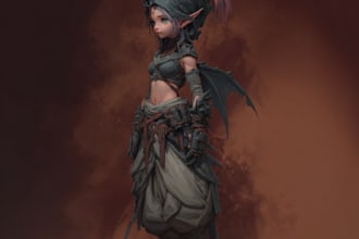 create dark fantasy detailed for indie authors