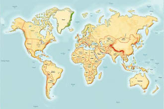 map illustration vector illustration vector map