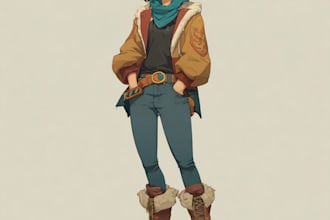create unique roleplaying characters in anime style