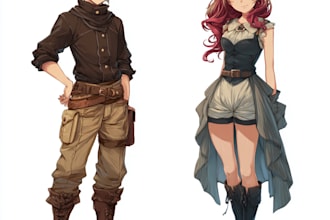 make custom anime style roleplay characters