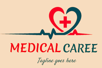 do creative animal and medicine logo with free revisions