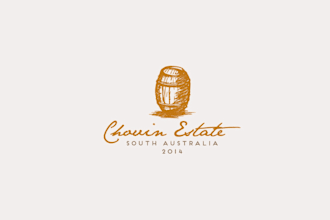 design a retro vintage logo for your wine brand, winery, or beverage business