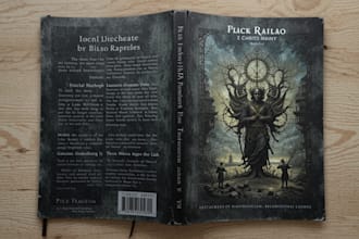 illustrate your horror book cover