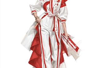 draw a jewelry design or a sketch of jewelry