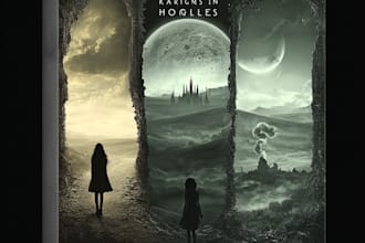 do your horror, thriller, scifi, fantasy book cover