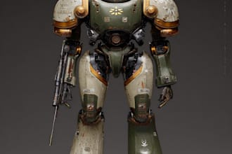 create your mecha robot art