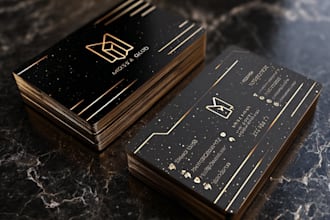 create outstanding business cards, stationery and envelopes