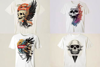 create an awesome tshirt design