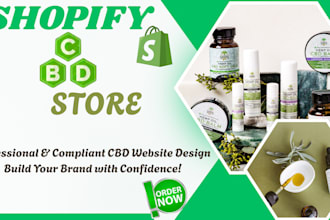 build cbd shopify website cbd stan store medical ecommerce website