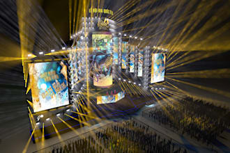 do 3d cgi stage lighting modeling design with 3d cgi stage floor lighting render
