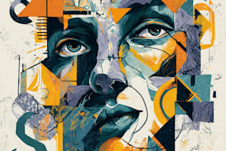 do illustration expresionism art, graffity, abstract