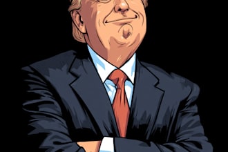 draw political cartoon and comic