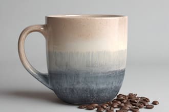 draw custom coffee mug design or coffee mug design