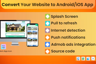 develop fast and responsive webview app for android and IOS