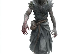 make a famous fantasy horror character design