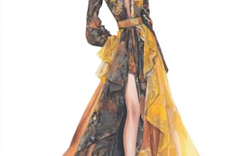 create fashion, accessories and objects illustration