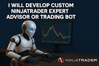 develop custom ninjatrader expert advisor, trading bot