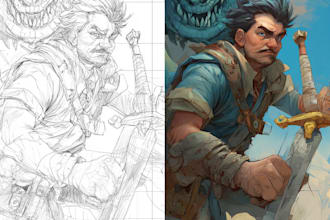 draw professional artwork for your game or book