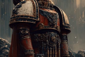 painting warhammer 40k dnd figures
