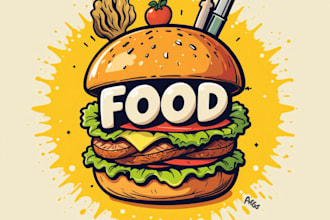 design food pop art of your food pop art