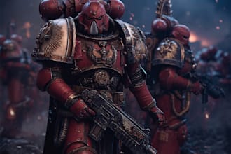 paint your miniature warhammer 40k with base aos gaming