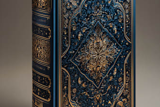 do professional book cover design or kindle cover design