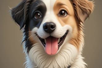 make amazing dog cat pet make amazing dog cat pet cartooportrait with caricature