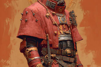 create your warhammer 40k art