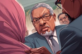draw political cartoons illustrations