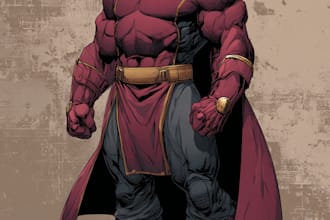 do a custom cover art for your comic, book or podcast