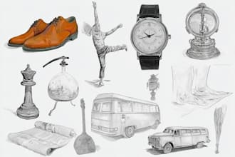 draw detailed illustrations of anything