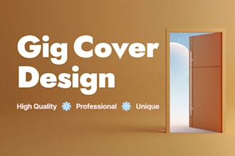 design professional cover gig thumbnail image