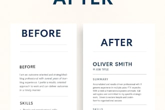 make professional CV, resume writing and formatting for job
