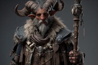 draw character illustration and concept art