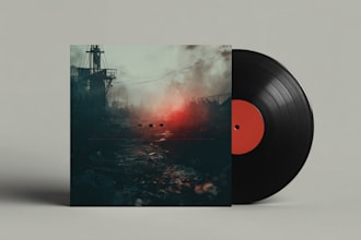 design your custom album cover art