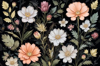 create botanical illustrations for you