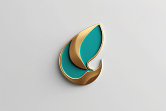 create an elegant and luxurious botanical logo