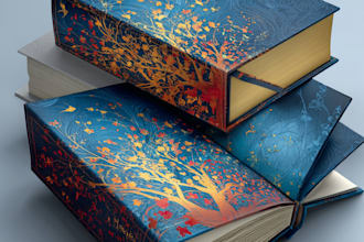 do exceptional book and book cover design for KDP