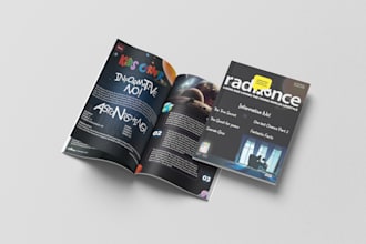 design catalogs, magazines, books, and layouts in adobe indesign