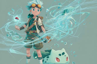 create your pokemon art