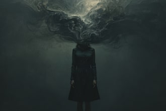 create a  3d abstract album cover art for you