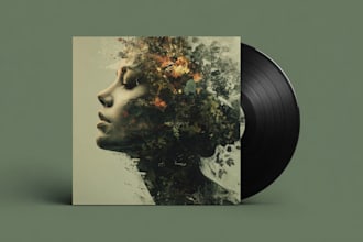 design album cover or single cover art