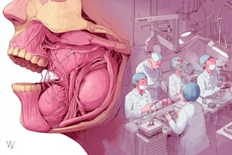 design medical and scientific illustration