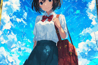 draw cute and beautiful anime art