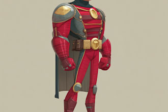 you a superhero character