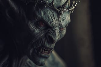 do scary fantasy horror character