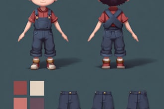 do 2d game characters and game assets